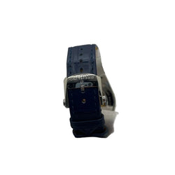 Montre BREITLING "Chronomat 38" en acier, cuir, saphir et diamants - Castafiore