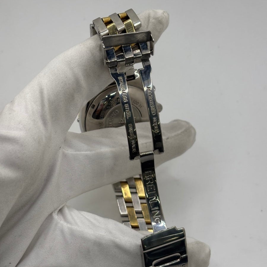 Montre Breitling Chronomat en or et acier - Castafiore