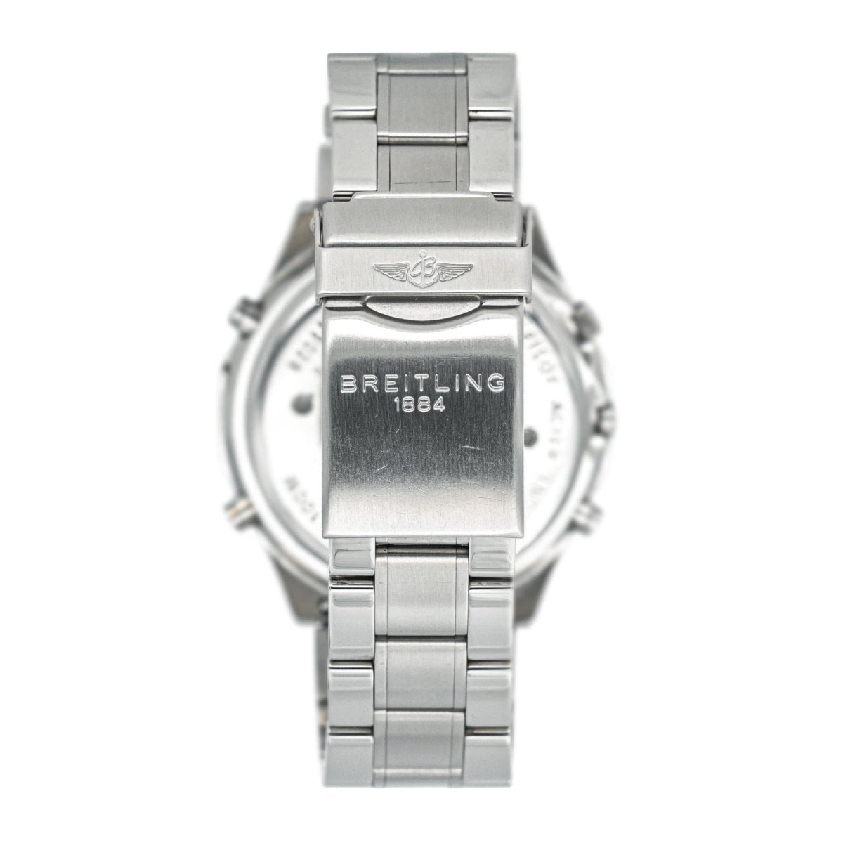 Montre BREITLING "Jupiter Pilot" en acier et quartz - Castafiore