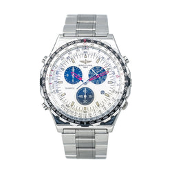 Montre BREITLING "Jupiter Pilot" en acier et quartz - Castafiore