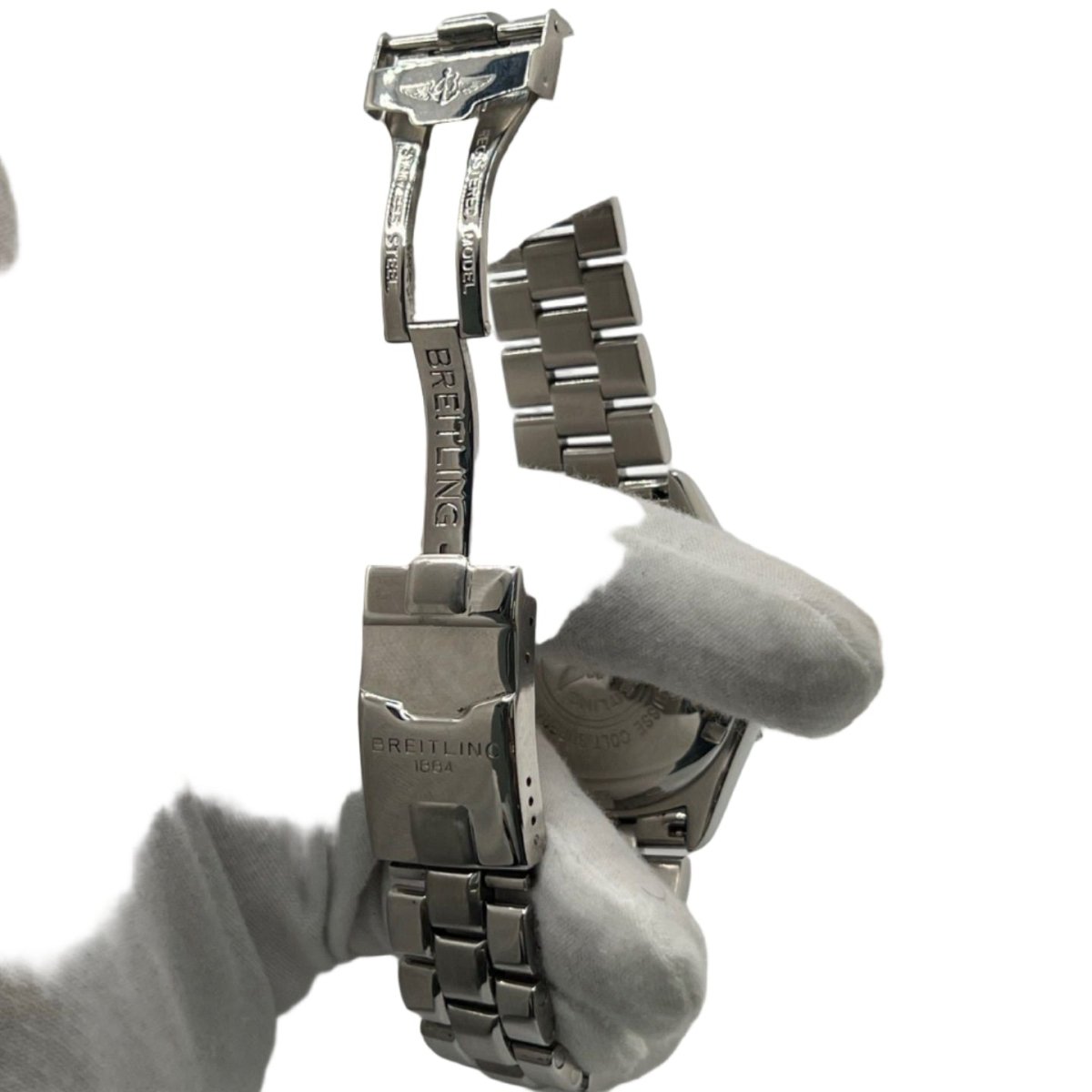 Montre BREITLING "SuperOcean" en acier - Castafiore