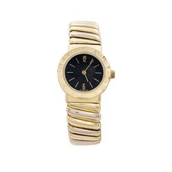 Montre BULGARI "BB 23 2T" en or jaune et or blanc - Castafiore