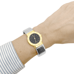 Montre BULGARI "BB 26" en or jaune et acier - Castafiore