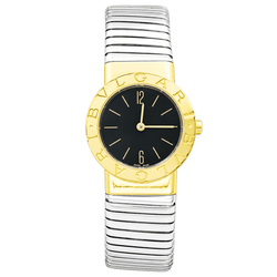 Montre BULGARI "BB 26" en or jaune et acier - Castafiore