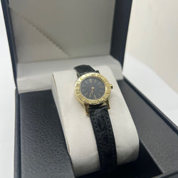 Montre BULGARI "Bulgari Lady" en or jaune et cuir - Castafiore