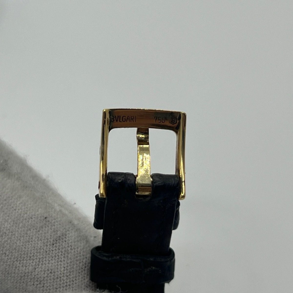 Montre BULGARI "Bulgari Lady" en or jaune et cuir - Castafiore