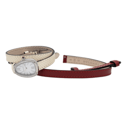 Montre BULGARI "SERPENTI" en acier et diamants - Castafiore