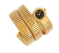 Montre BULGARI, "Serpenti" en or jaune - Castafiore