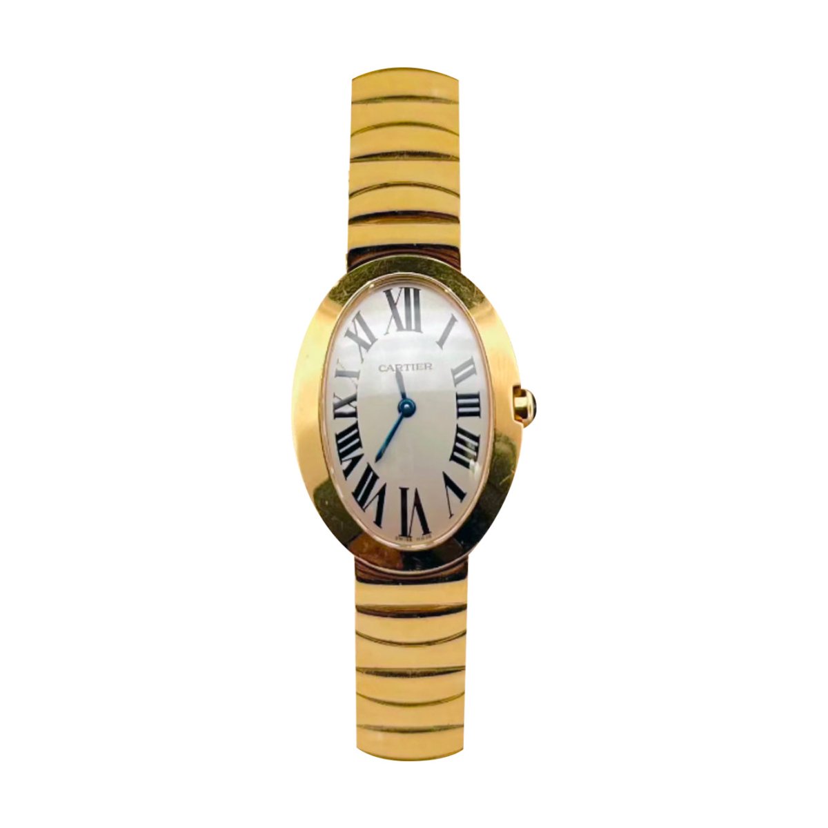 Montre CARTIER "Baignoire" en or jaune - Castafiore