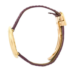 Montre CARTIER "Baignoire" en or jaune et cuir - Castafiore