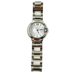 Montre CARTIER "Ballon Bleu de Cartier" en acier et diamants - Castafiore