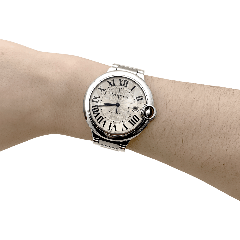 Montre CARTIER "Ballon Bleu" en acier - Castafiore