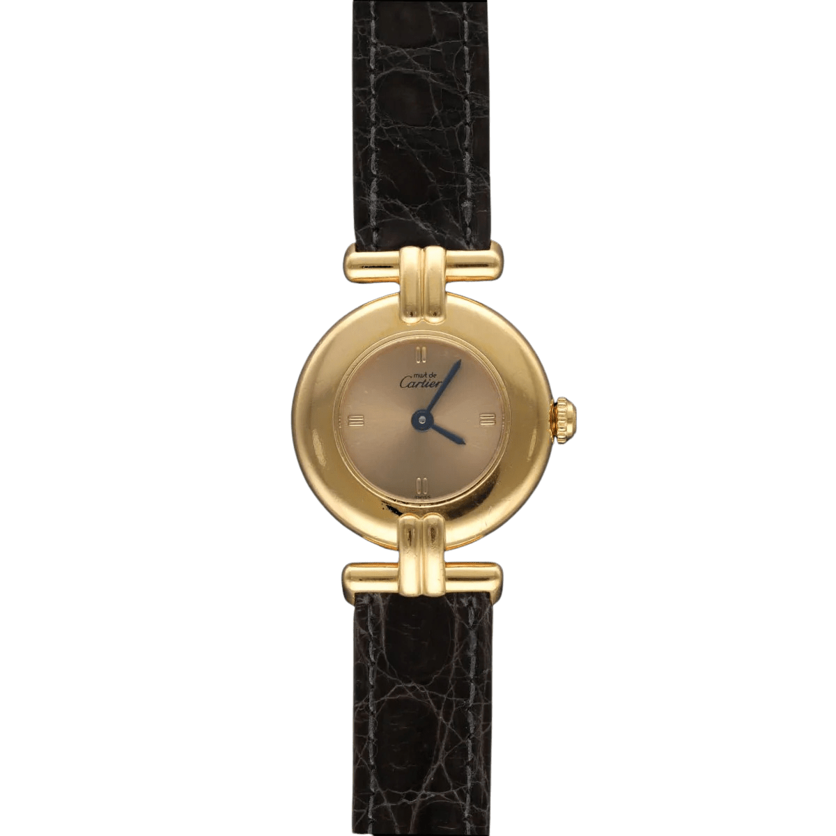 Montre CARTIER "Colisée Must" en vermeil et quartz - Castafiore