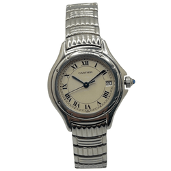 Montre CARTIER "Cougar" en acier - Castafiore