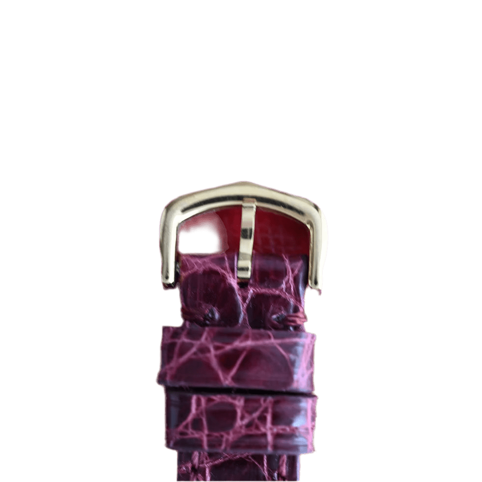 Montre CARTIER "Ellipse" en or jaune et cuir - Castafiore