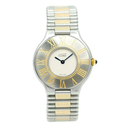 Montre CARTIER "Must 21" en acier et quartz - Castafiore