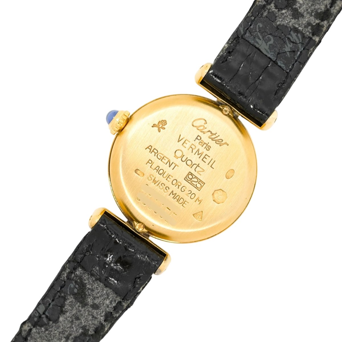 Montre CARTIER "Must Colisée" en vermeil - Castafiore