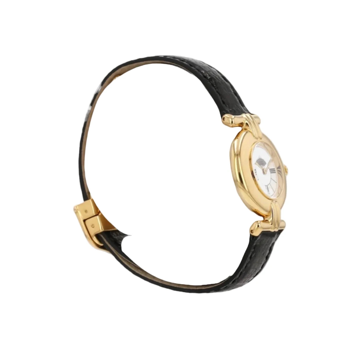 Montre CARTIER "Must Colisée" en vermeil et cuir - Castafiore