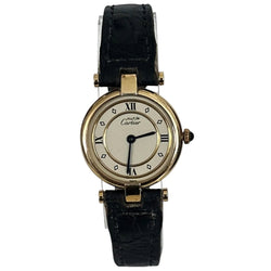 Montre CARTIER Must de Cartier en vermeil et cuir