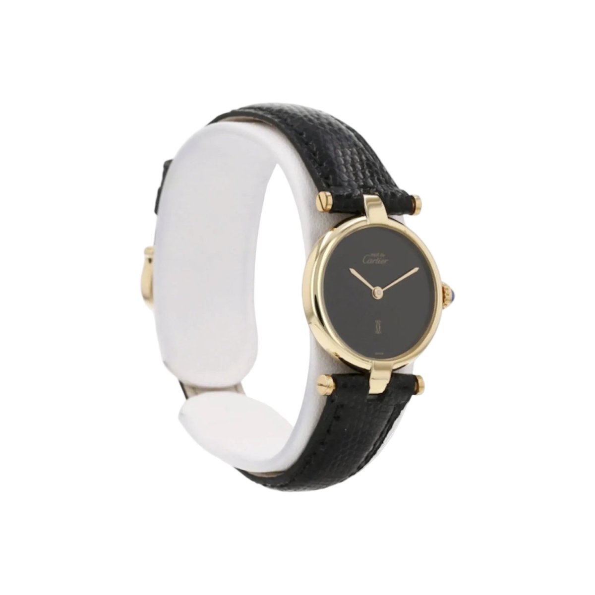 Montre CARTIER "Must de Cartier" en vermeil et cuir - Castafiore