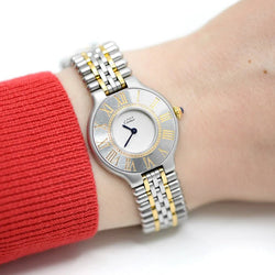 Montre CARTIER "Must" en acier - Castafiore