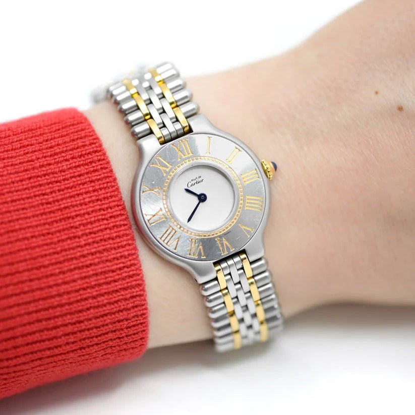 Montre CARTIER "Must" en acier - Castafiore