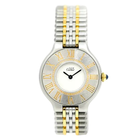 Montre CARTIER "Must" en acier - Castafiore