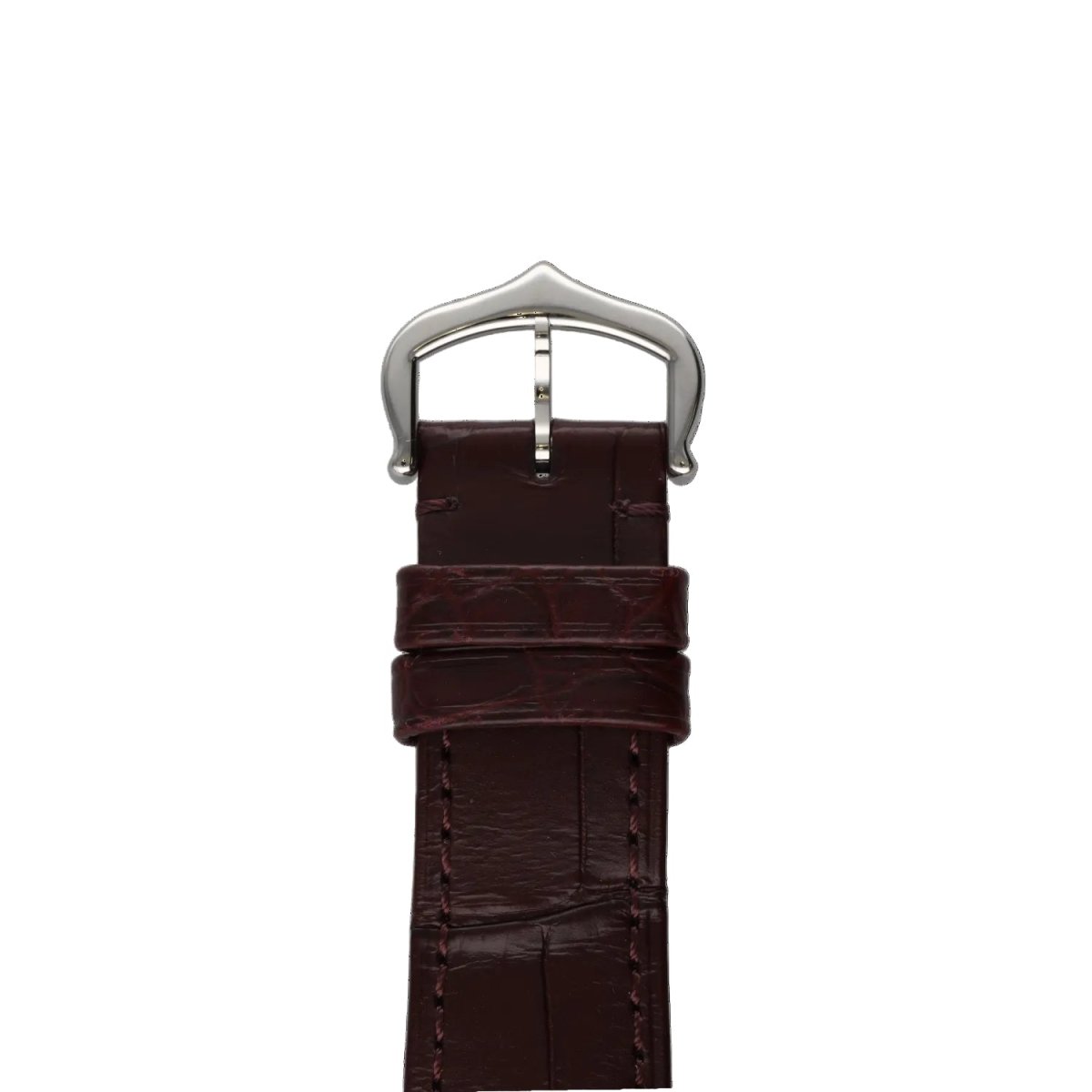 Montre CARTIER "Must Tank" en acier, cuir et quartz - Castafiore