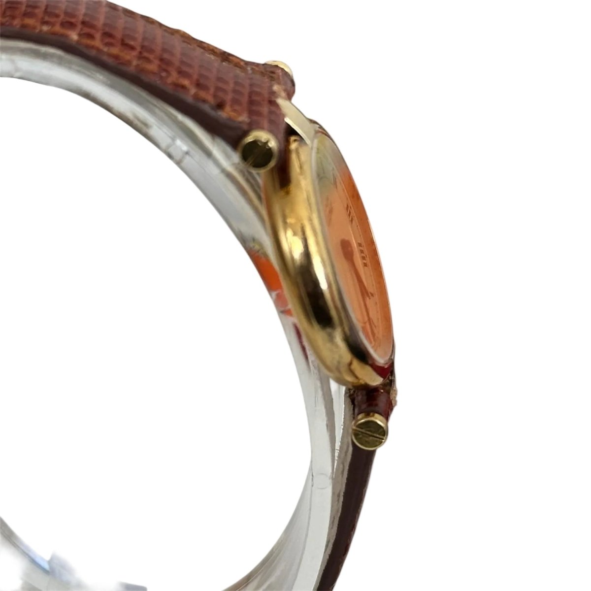 Montre CARTIER "Must Vendôme Vermeil" en vermeil et quartz - Castafiore