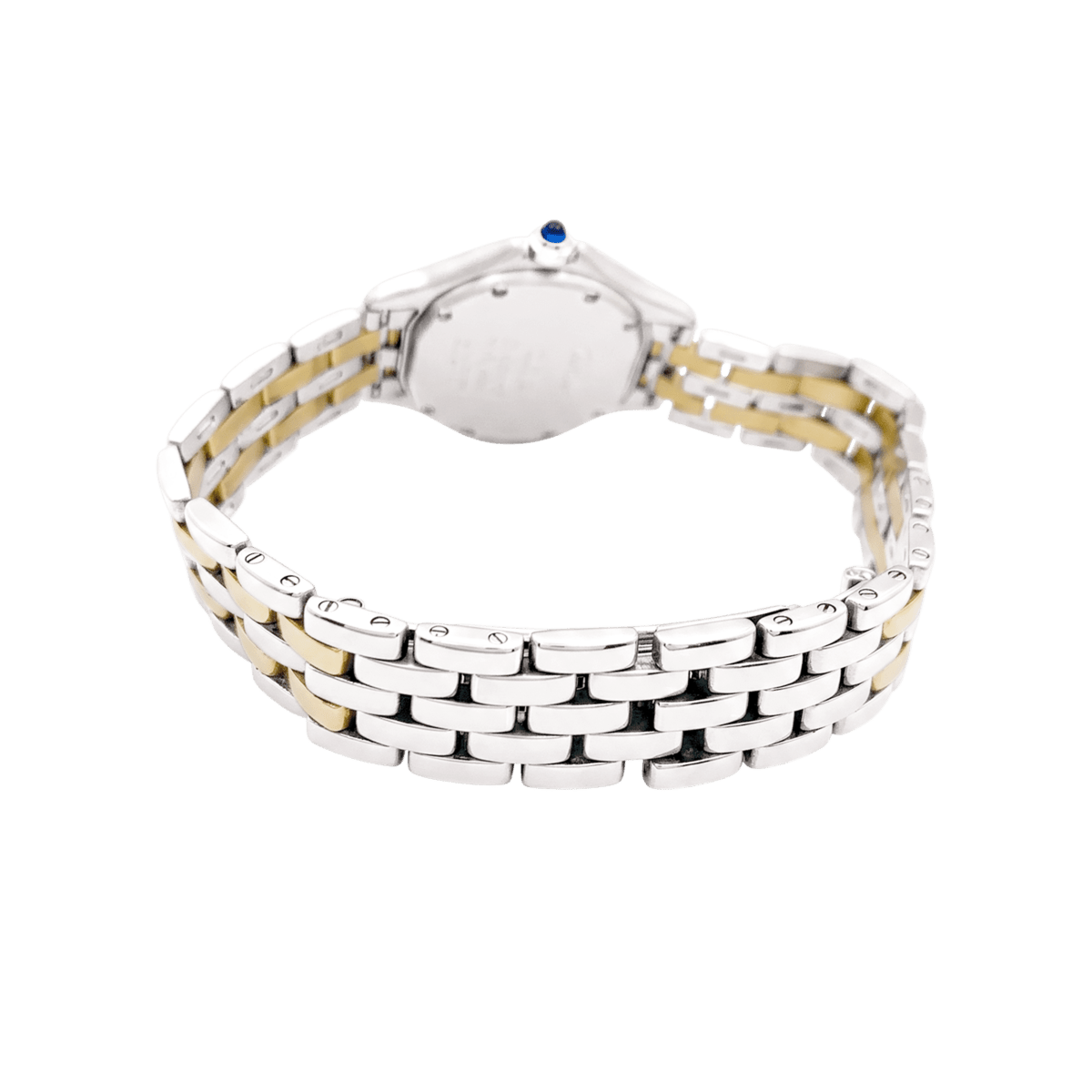 Montre CARTIER "Panthère Cougar" en or jaune et acier - Castafiore