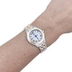 Montre CARTIER "Panthère Cougar" en or jaune et acier - Castafiore