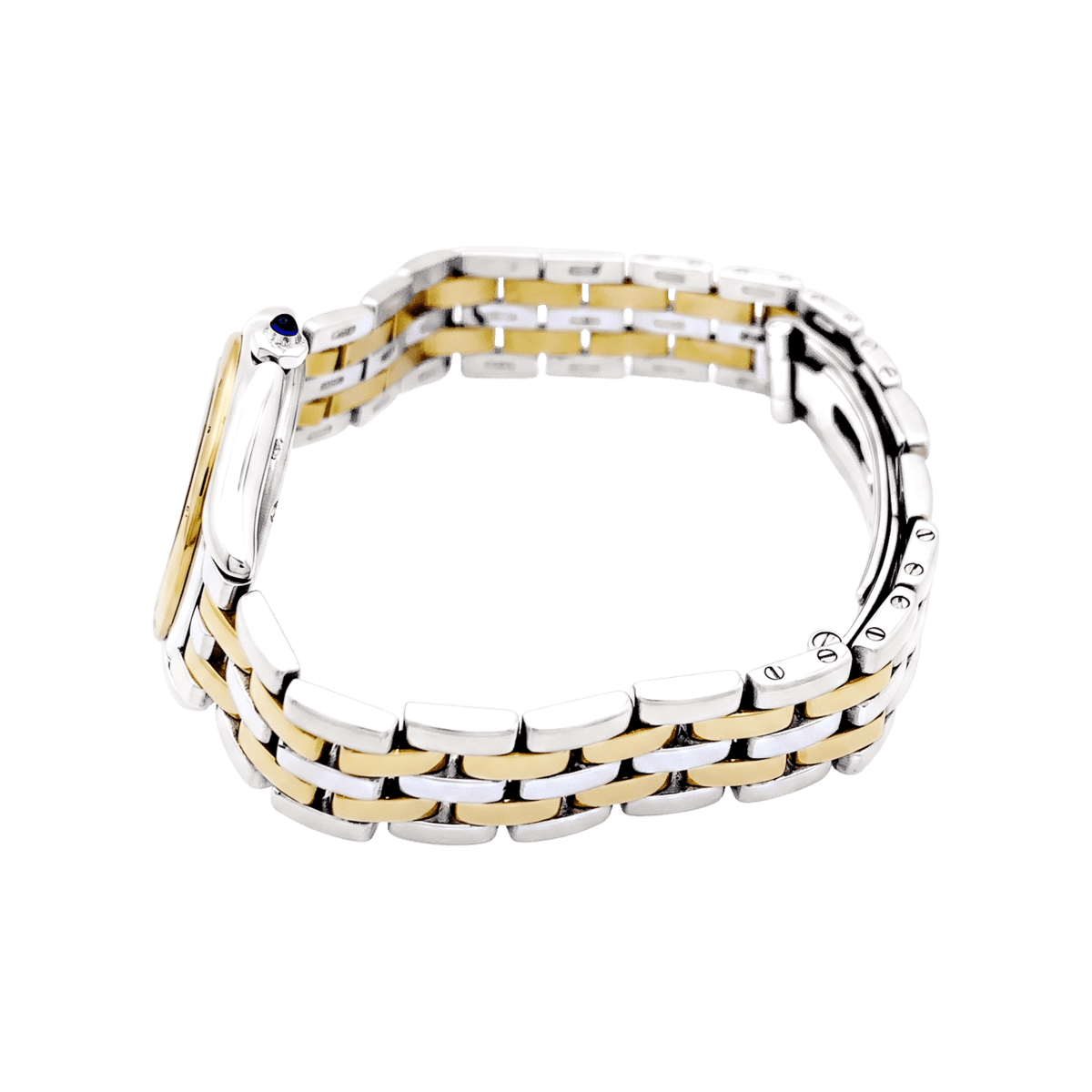 Montre CARTIER "Panthère Cougar" en or jaune et acier - Castafiore