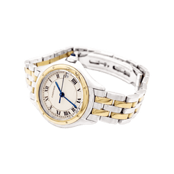 Montre CARTIER "Panthère Cougar" en or jaune et acier - Castafiore