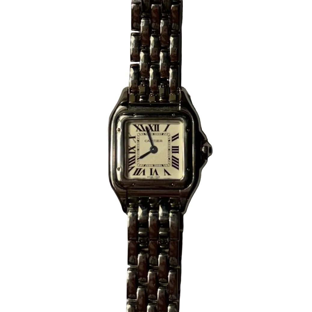 Montre CARTIER "Panthère" en acier - Castafiore