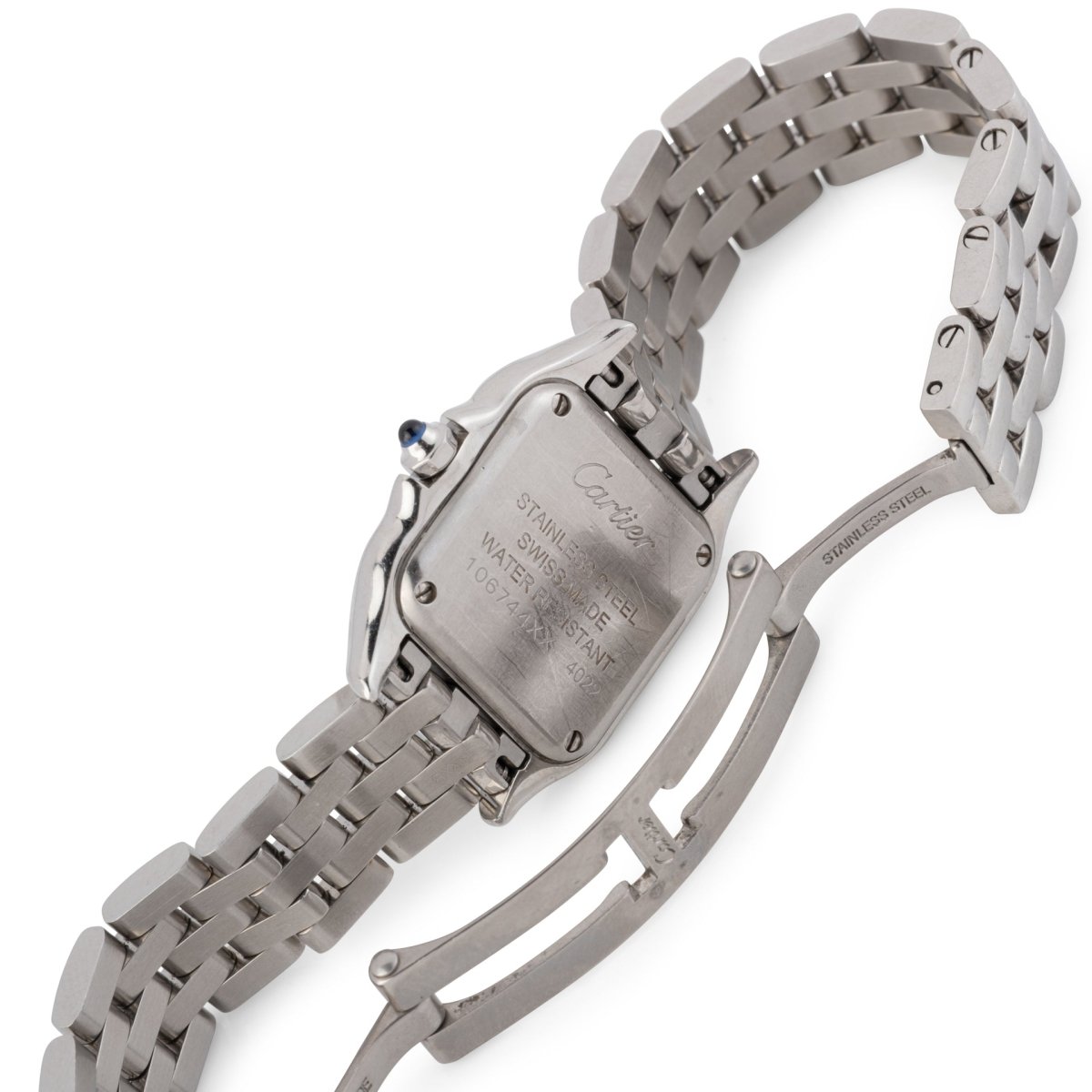 Montre CARTIER "Panthère" en acier - Castafiore