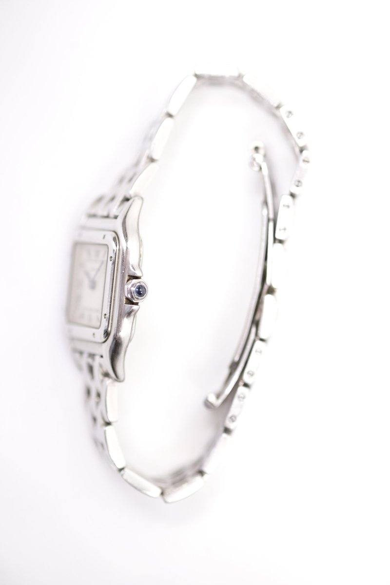 Montre CARTIER "Panthère" en acier - Petit Modèle - Castafiore