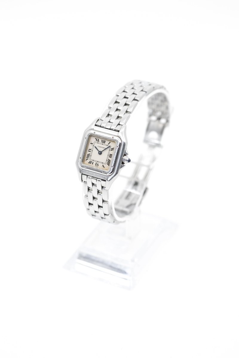 Montre CARTIER "Panthère" en acier - Petit Modèle - Castafiore