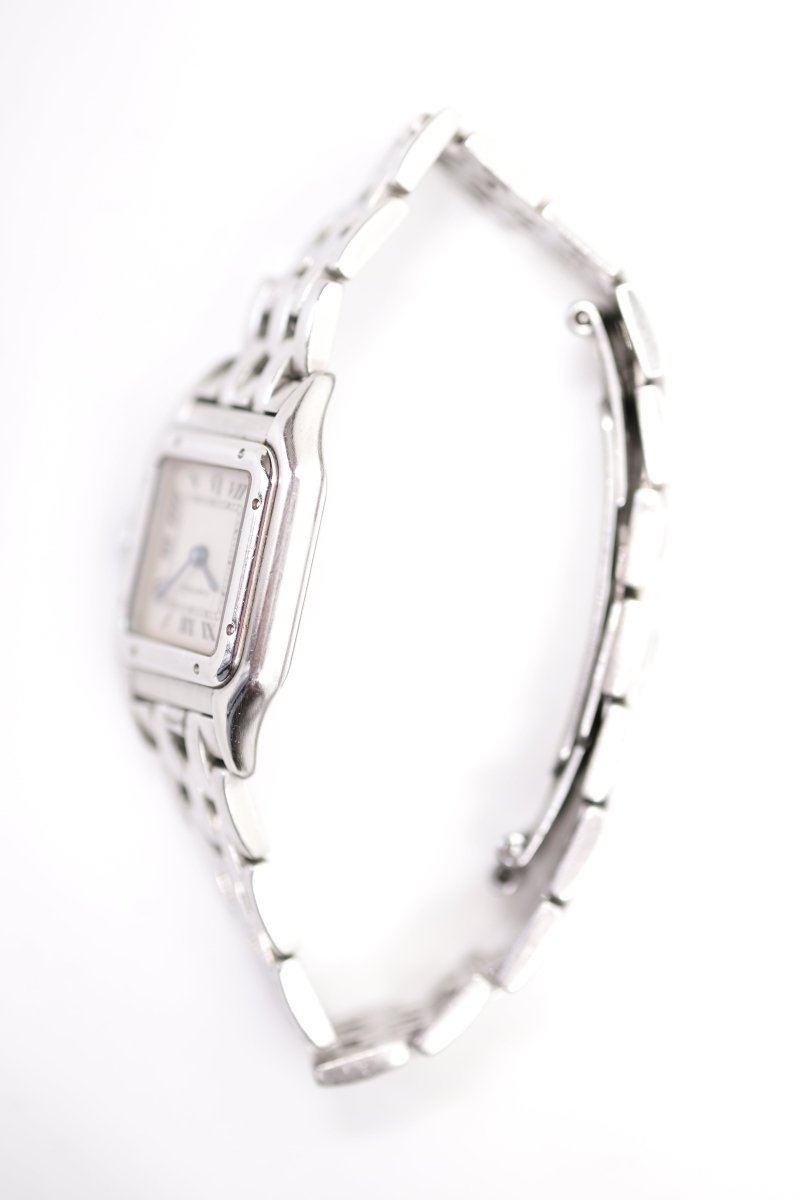 Montre CARTIER "Panthère" en acier - Petit Modèle - Castafiore