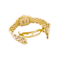 Montre CARTIER "Panthère" en or jaune, acier et diamants - Castafiore