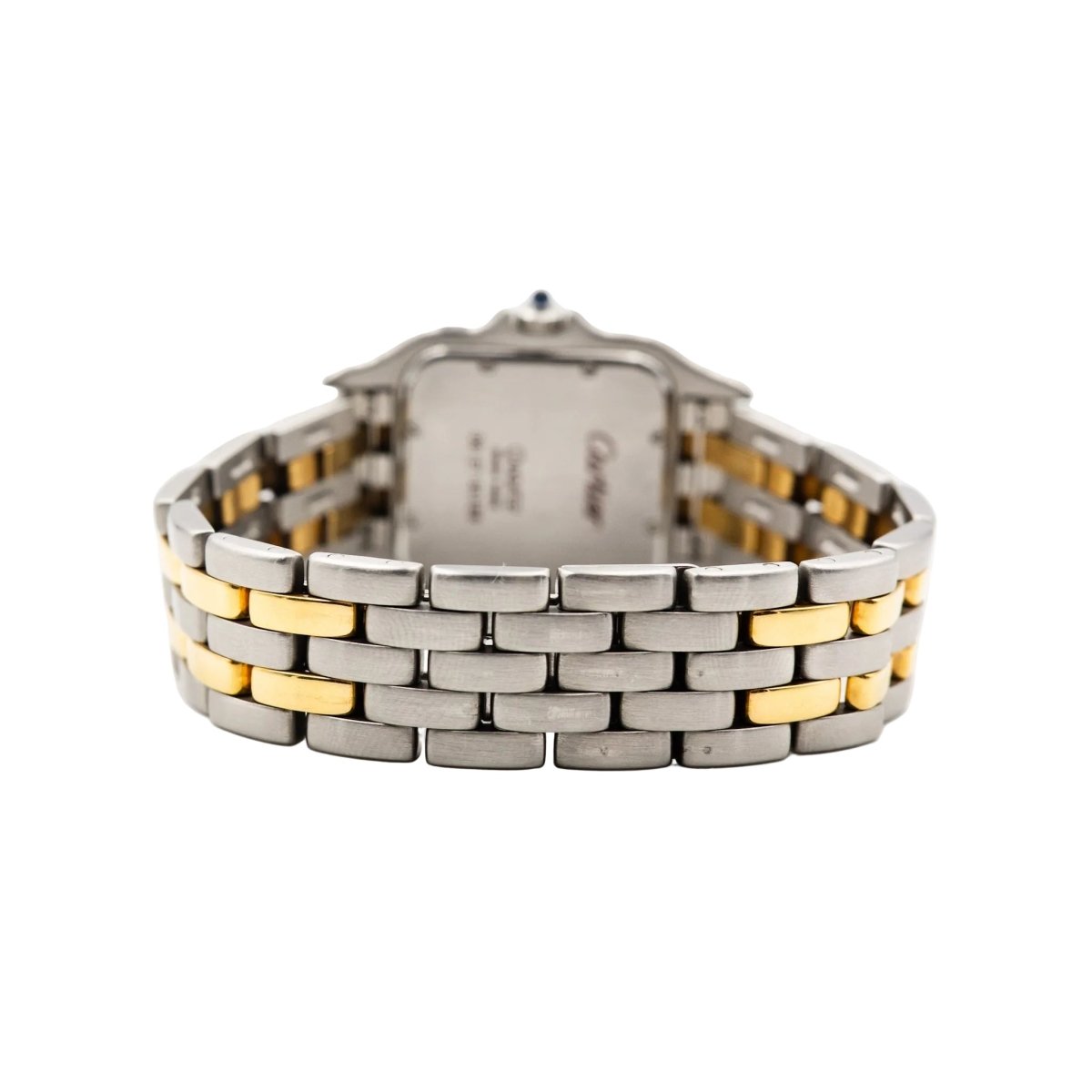 Montre CARTIER "Panthère" en or jaune, acier et quartz - Castafiore