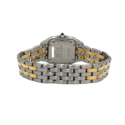 Montre CARTIER "Panthère" en or jaune, acier et quartz - Castafiore