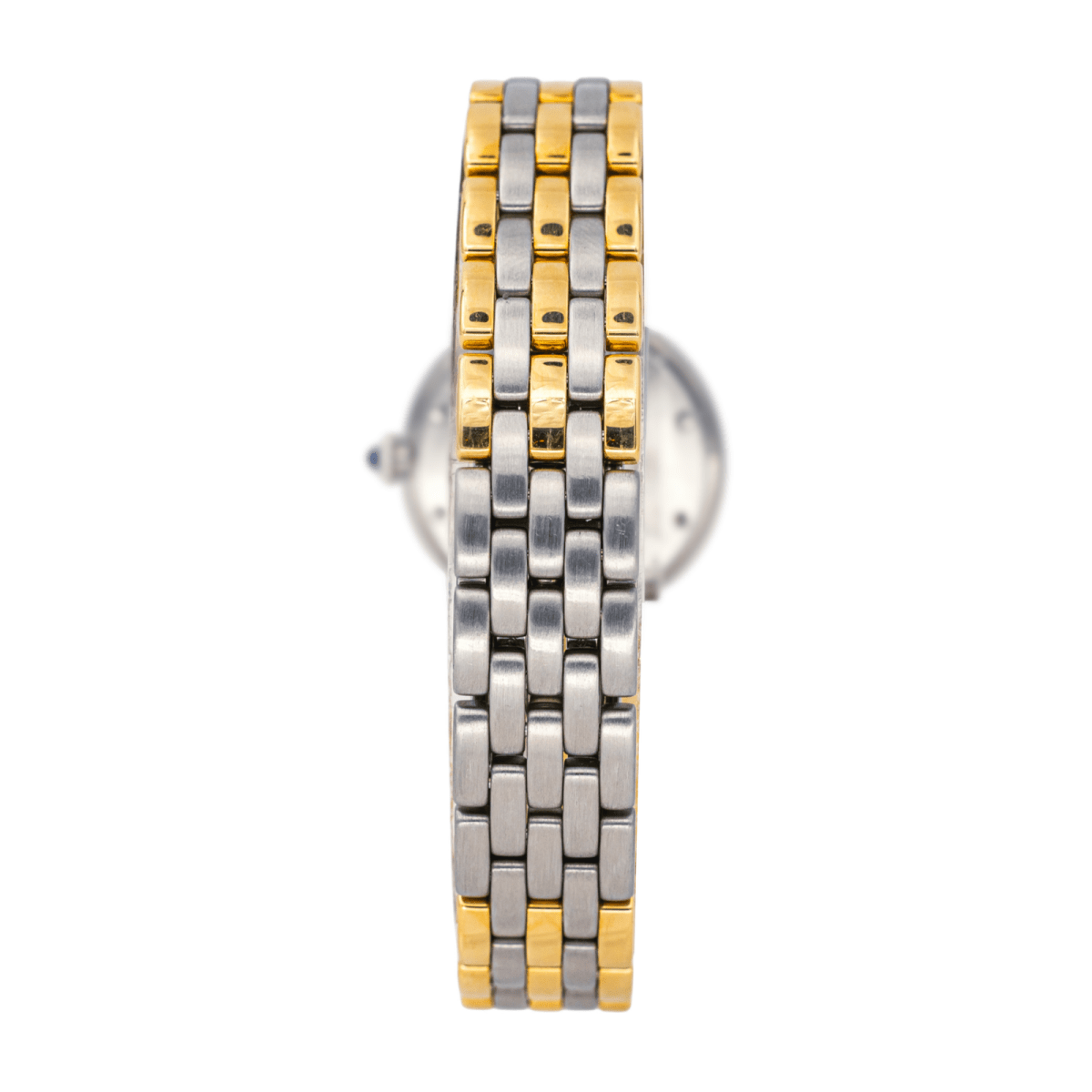 Montre CARTIER "Panthère" en or jaune, acier et quartz - Castafiore