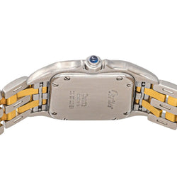 Montre CARTIER "Panthère" en or jaune, acier et quartz - Castafiore