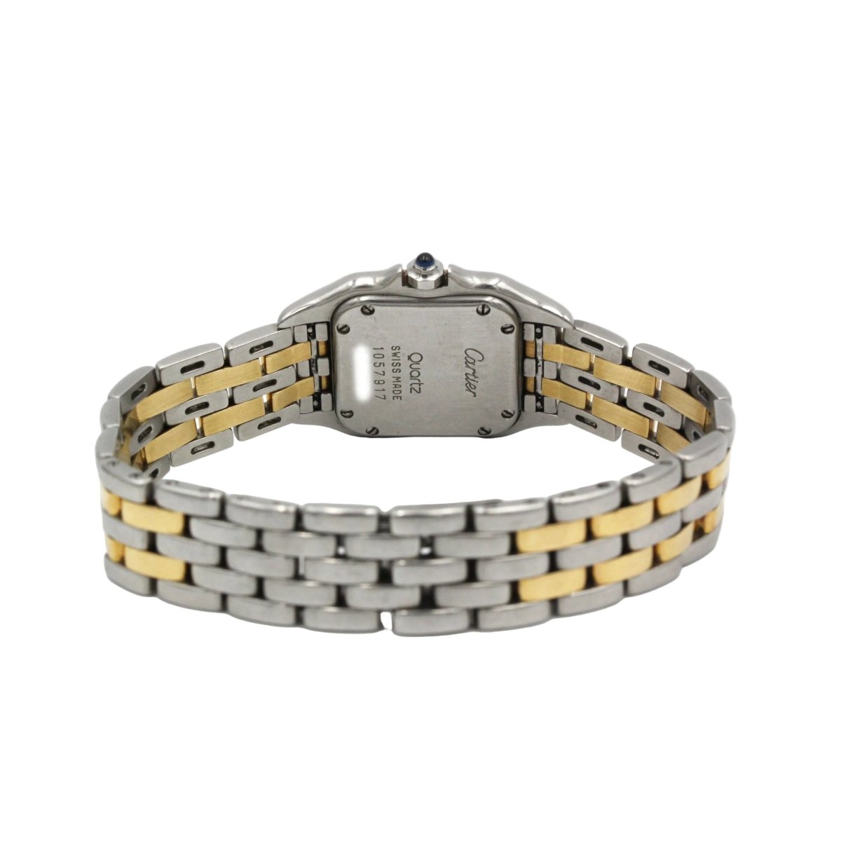 Montre CARTIER "Panthère" en or jaune et acier - Castafiore