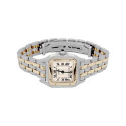 Montre CARTIER "Panthère" en or jaune et acier - Castafiore