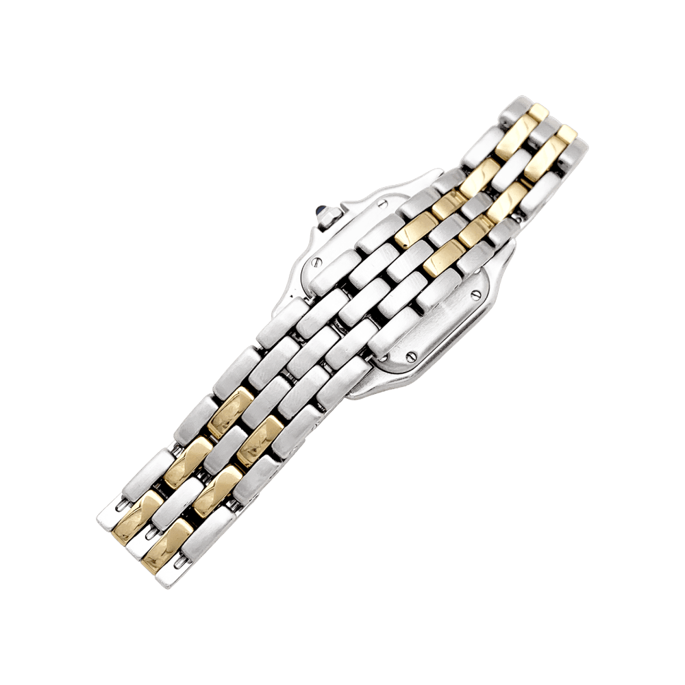 Montre CARTIER "Panthère" en or jaune et acier - Castafiore