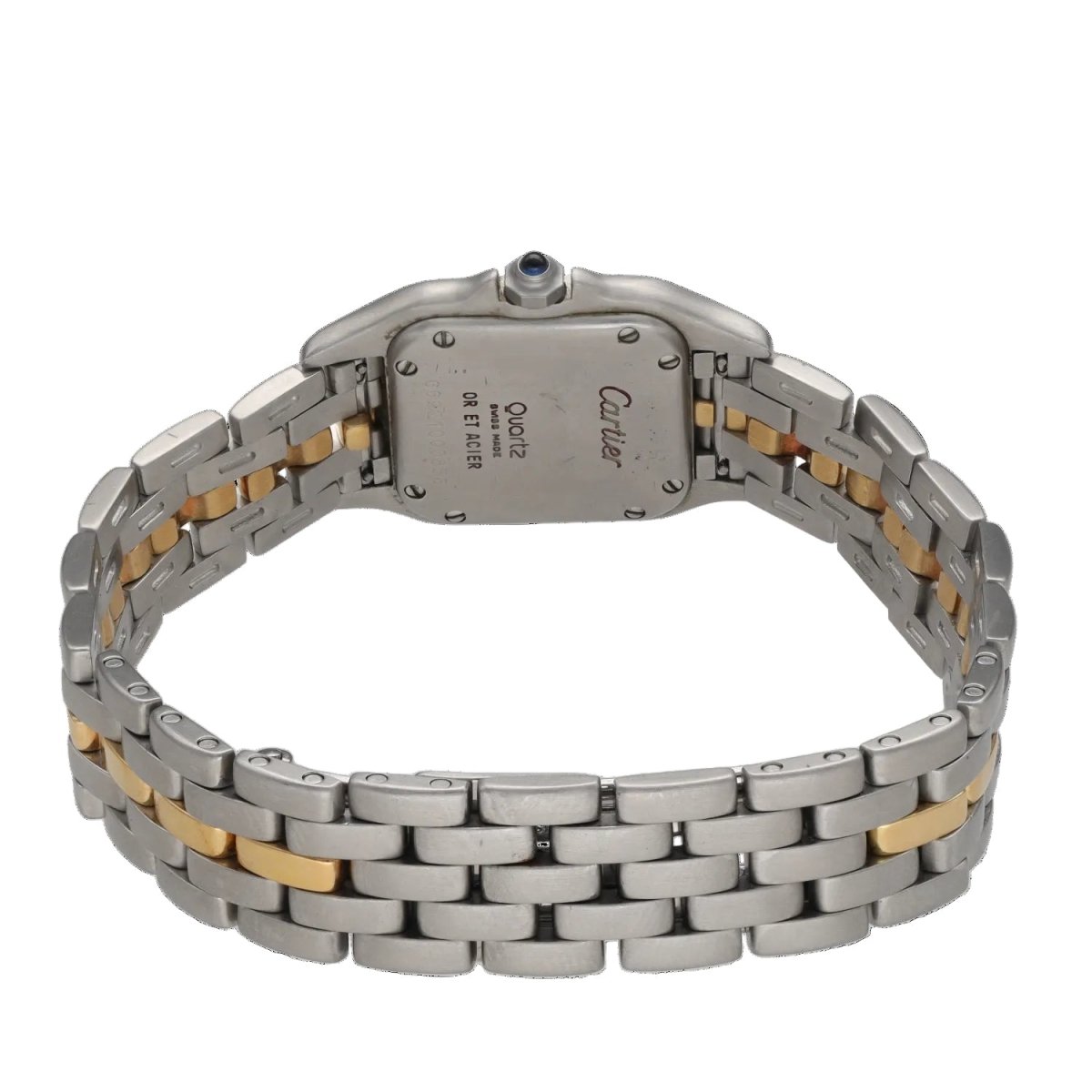Montre CARTIER "Panthère" en or jaune et acier - Castafiore