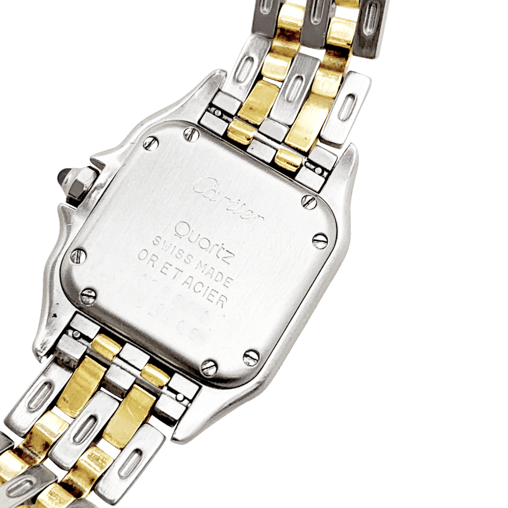 Montre CARTIER "Panthère" en or jaune et acier - Castafiore