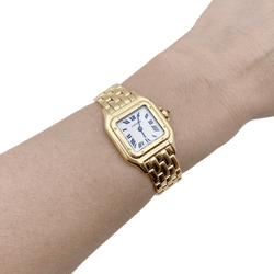 Montre CARTIER "Panthère" en or jaune et acier - Castafiore