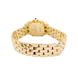 Montre CARTIER "Panthère" en or jaune et acier - Castafiore